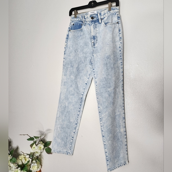 NEW Pistola Lennon High Rise Boot Jeans Denim Light Washed Blue Soft Cotton Crop - Picture 5 of 14